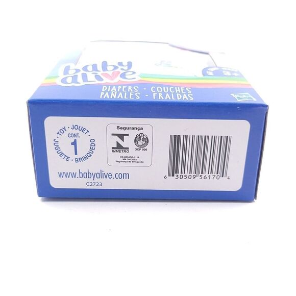 Hasbro Baby Alive 6 Diapers Ages 3+ - Picture 4 of 5